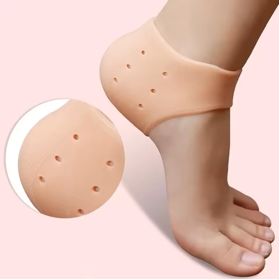 Shoe Polish Cream - 1 Pair Silicone Rubber Gel Socks