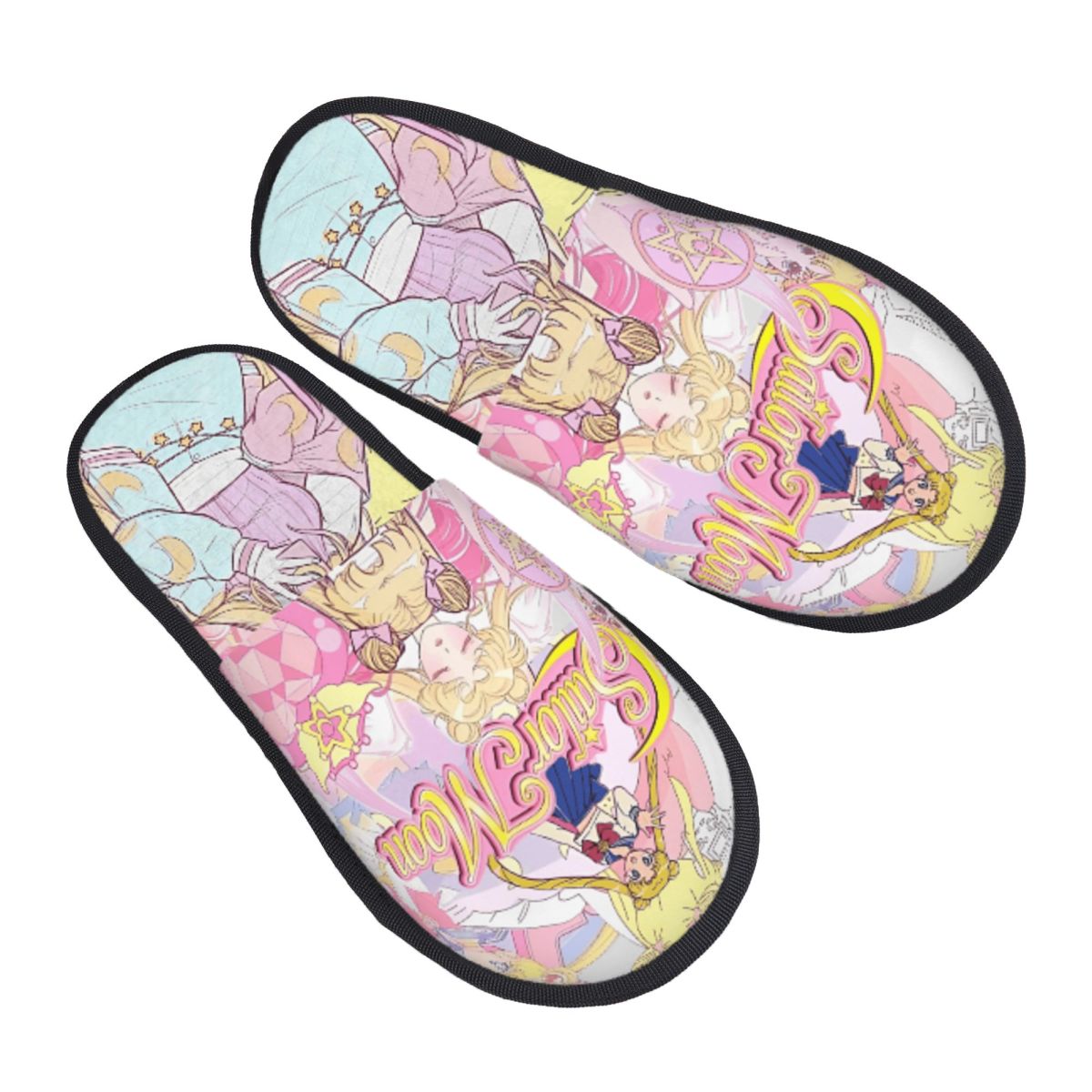 Insole Memory Foam - Sailors Moons Bedroom Slippers with Memory