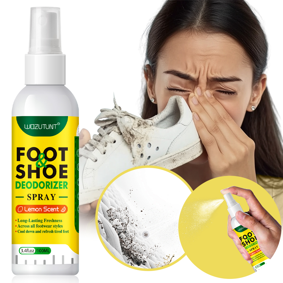 Sneaker Care - 100ml Foot Shoes Deodorizer Spray Lemon