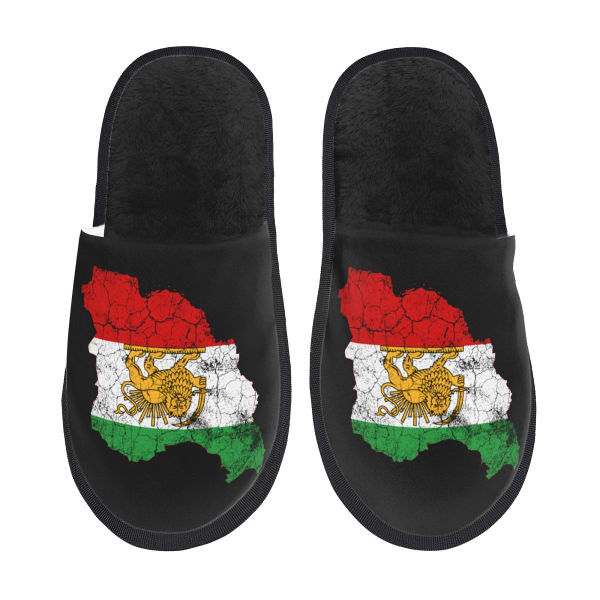 Insole Memory Foam - Custom Iran Flag Map With Lion
