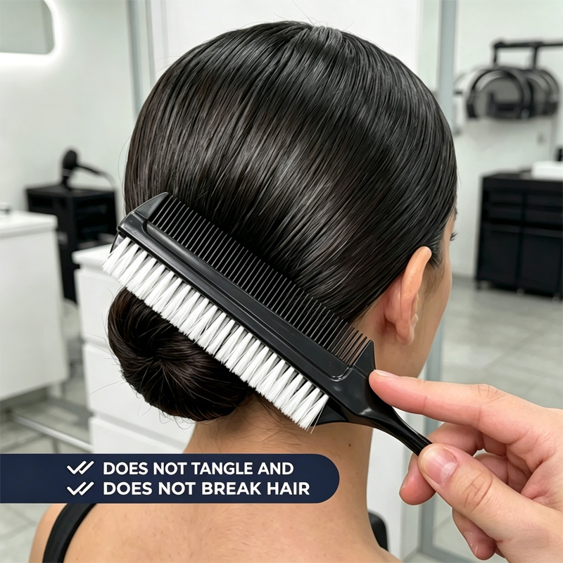 2Pcs Professional Hair Styling - đánh giá và giá Brush Bristle Set