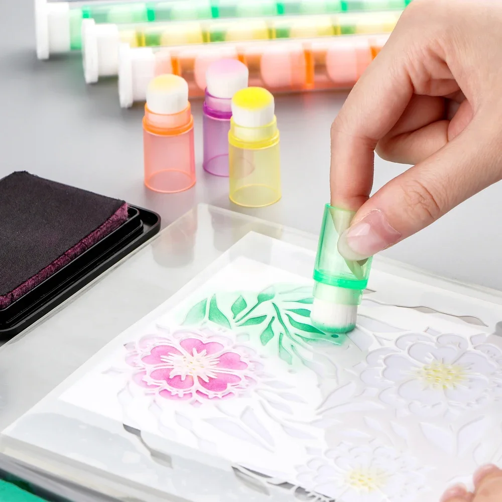 8pcs/set Colorful Mini Stackab - đánh giá và giá Brush Bristle Set