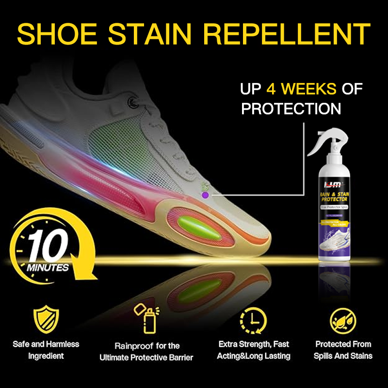 Water and Stain Shoe Protector - đánh giá và giá Sneaker Protector Spray
