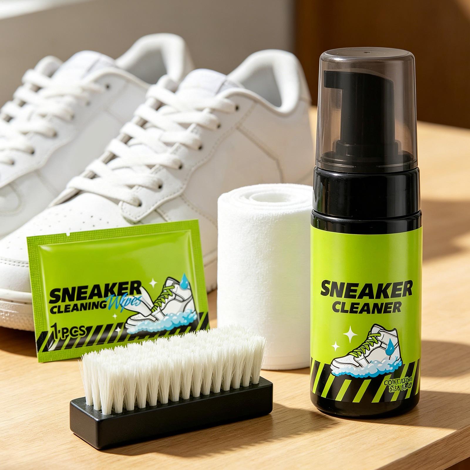 Sneaker Cleaner 4 Pieces 100ml - đánh giá và giá Sneaker Care White