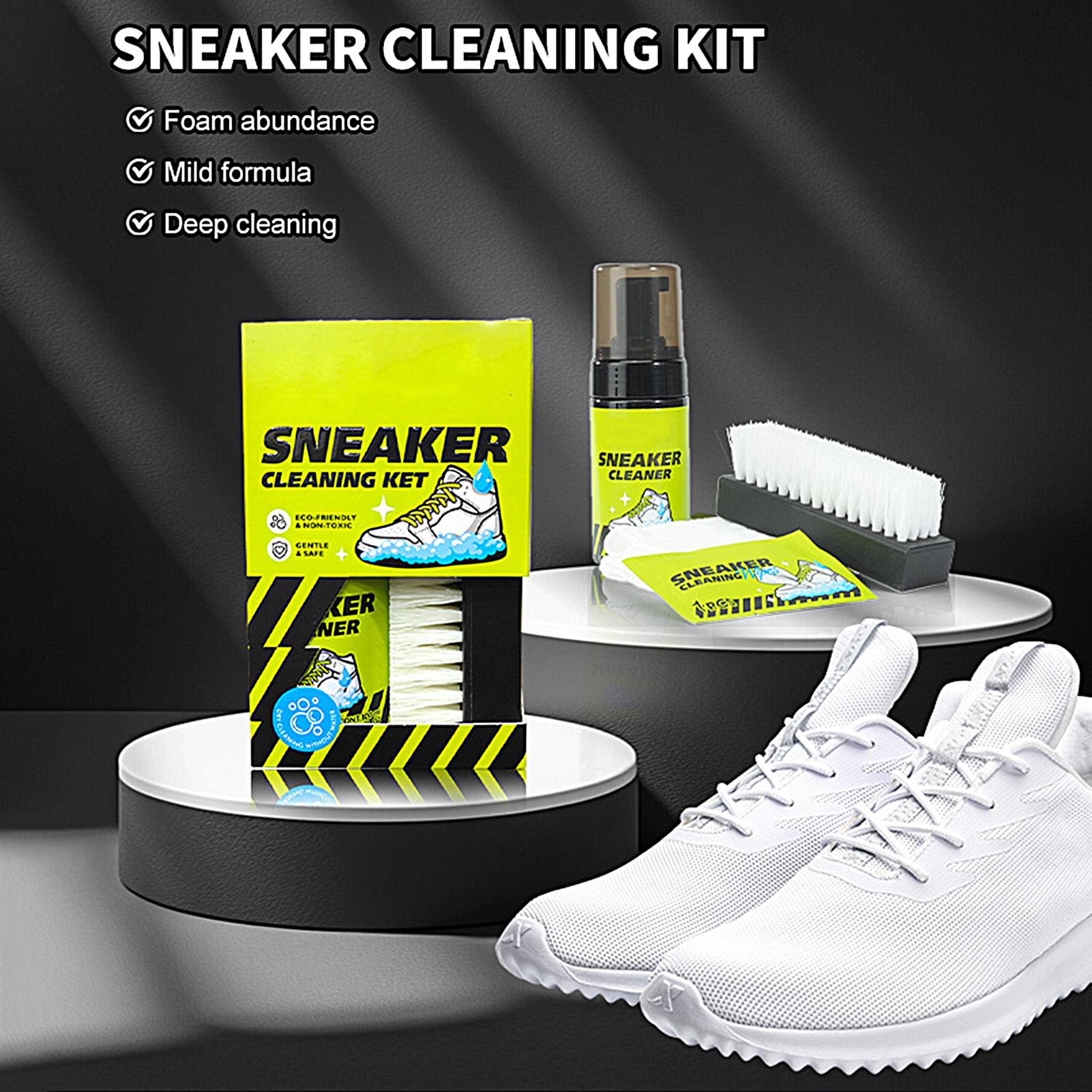 Sneaker Cleaner 4 Pieces 100ml - đánh giá và giá Sneaker Care White