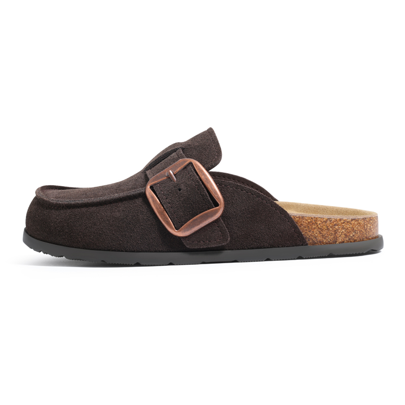 Litfun Genuine Suede Clogs Sli - đánh giá và giá Insole Memory Foam