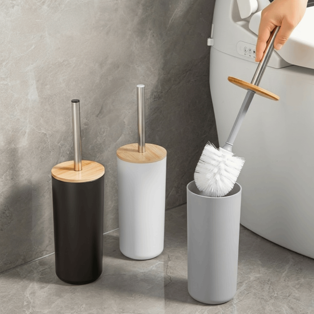 Anti Drip Toilet Brush Set Sta - đánh giá và giá Brush Bristle Set