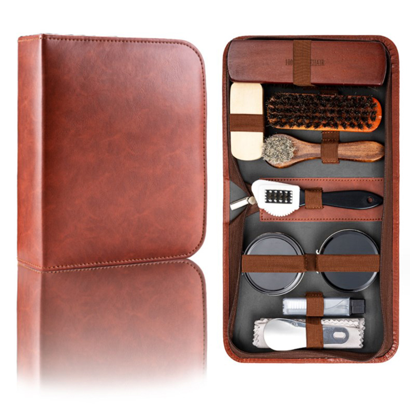 HorseHair Shoe Brush Set Leath - đánh giá và giá Sneaker Leather Care