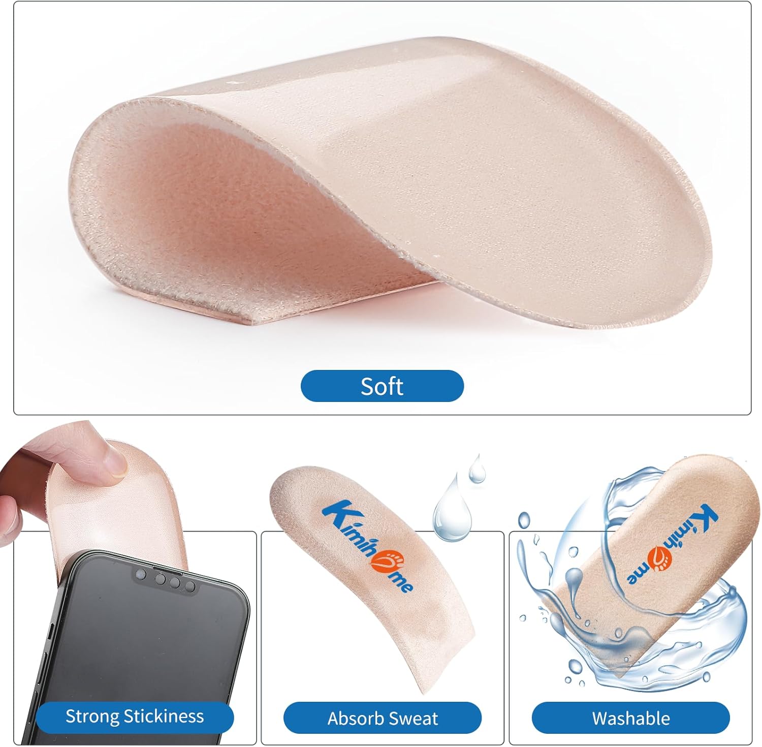 Sumifun 1Pair Gel Insole Silic - đánh giá và giá Shoe Polish Cream