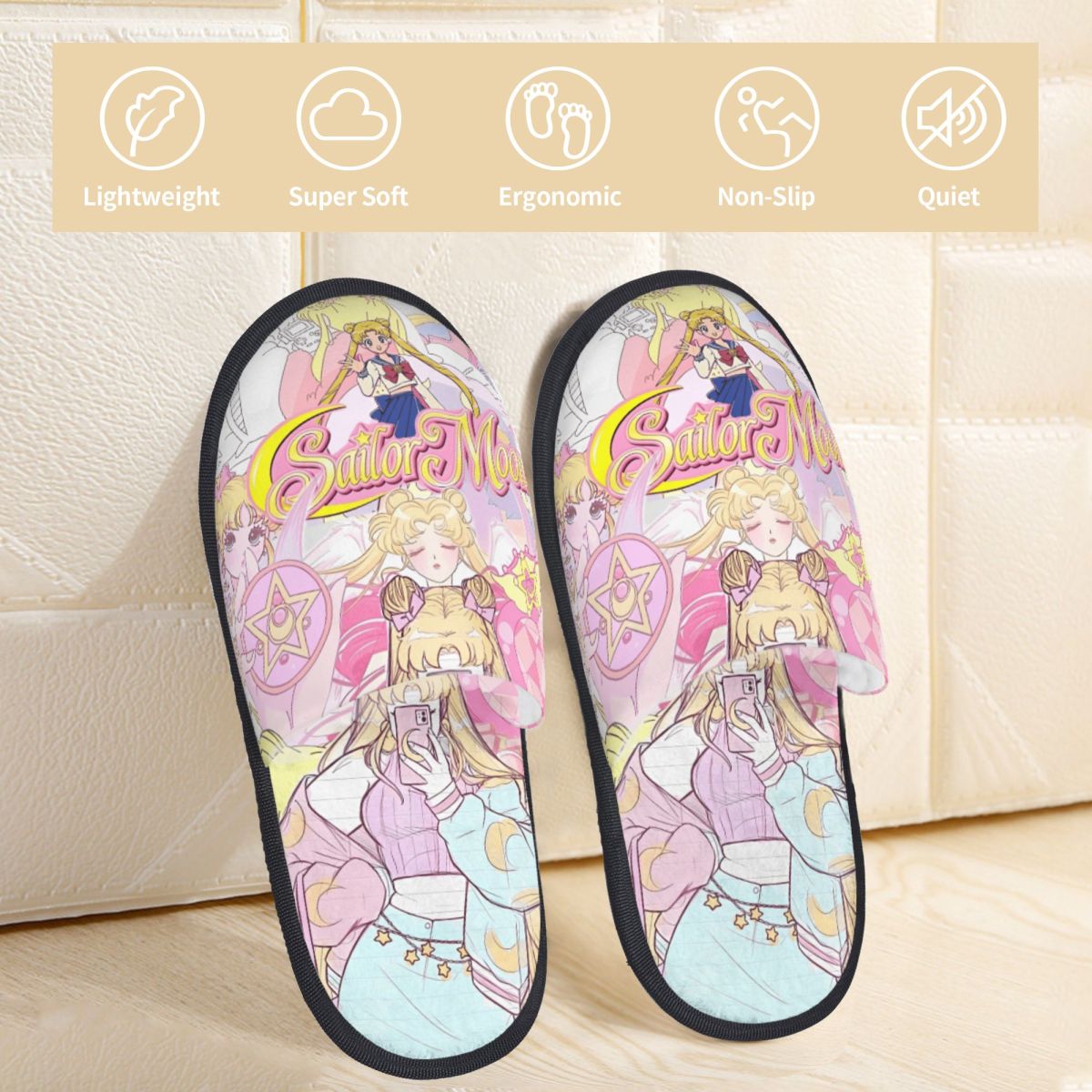 Sailors Moons Bedroom Slippers - đánh giá và giá Insole Memory Foam