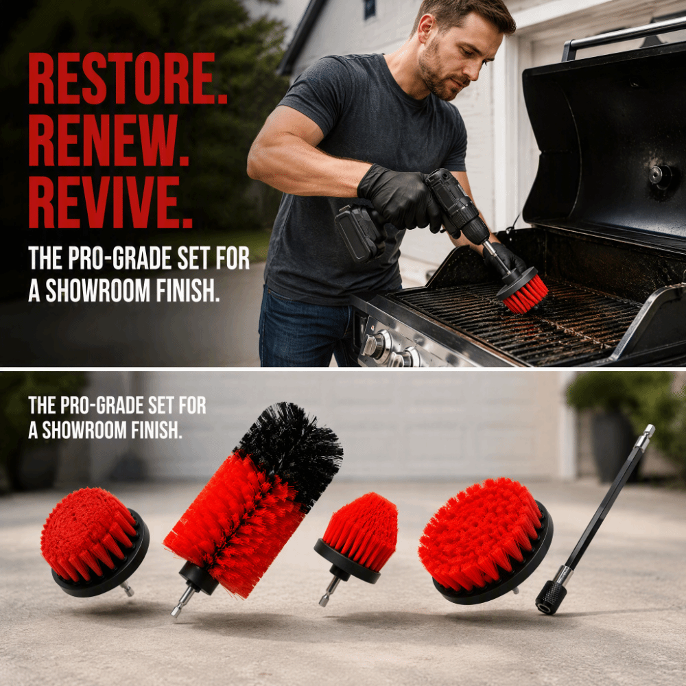 5Pcs Round Brush Head Drill Br - đánh giá và giá Brush Bristle Set