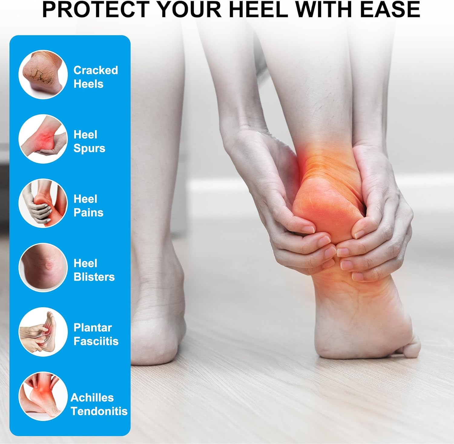 Gel Heel Protector for Heel Pa - đánh giá và giá Shoe Polish Cream