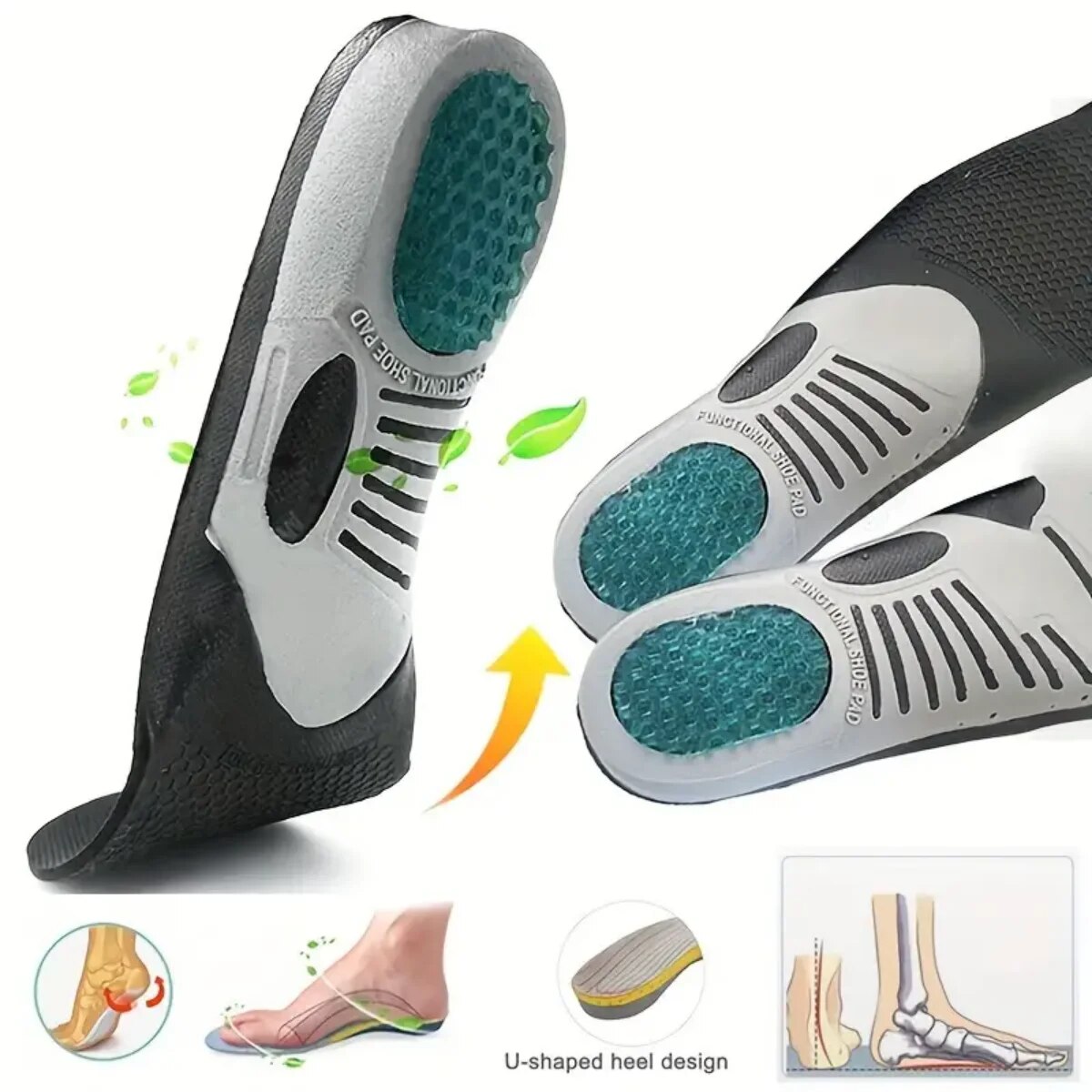 1Pair Orthopedic Insoles Ortho - đánh giá và giá Care For Sneaker