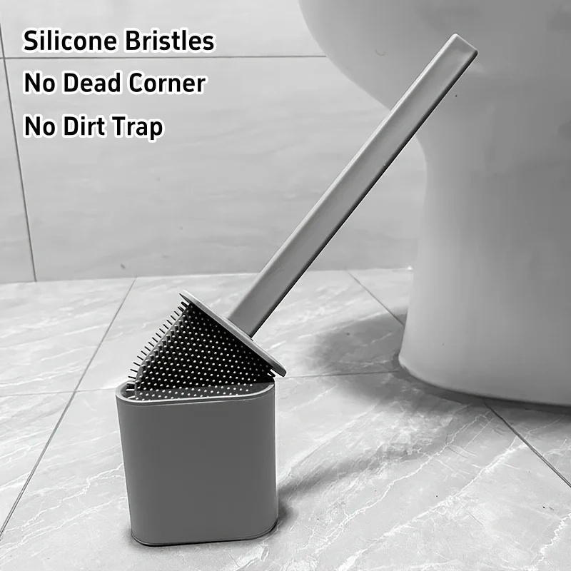 Toilet Brush Water Leak Proof  - đánh giá và giá Brush Bristle Set