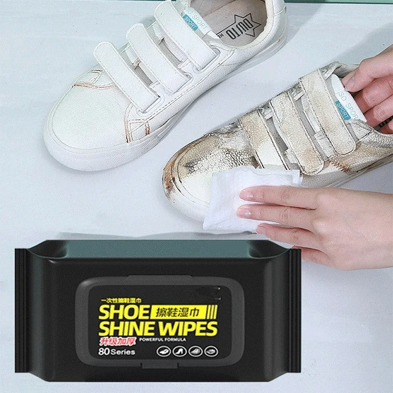 New Disposable Shoe Clean Wipe - đánh giá và giá Sneaker Care White