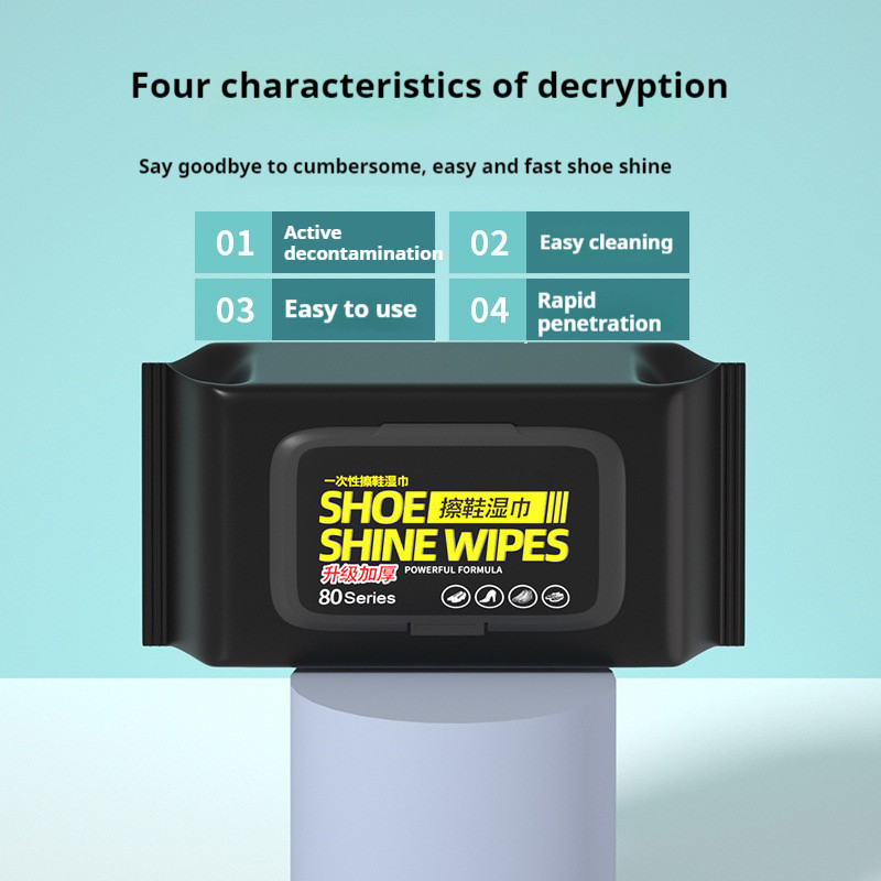 New Disposable Shoe Clean Wipe - đánh giá và giá Sneaker Care White