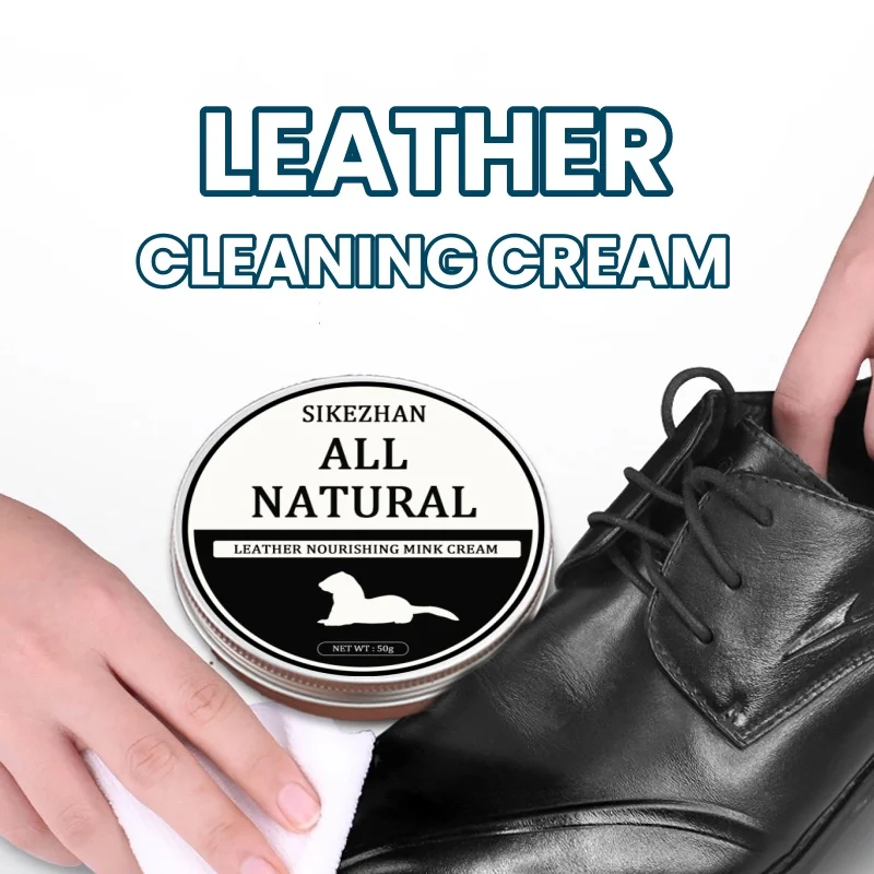 SIKEZHAN Leather Sofa Cleaner  - đánh giá và giá Shoe Polish Cream