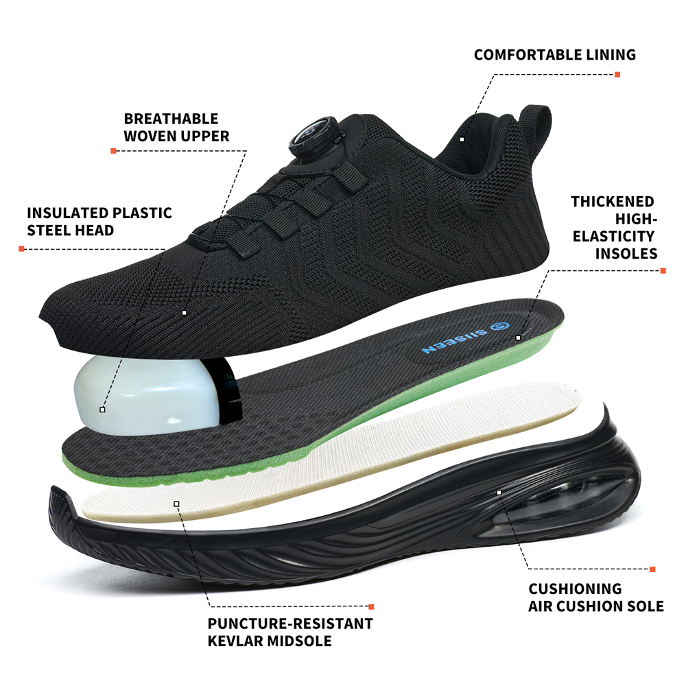 Rotating Button Safety Shoes M - đánh giá và giá Sneaker Care