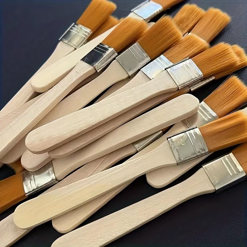 10Pcs Wooden Handle Nylon Bris - đánh giá và giá Brush Bristle Set