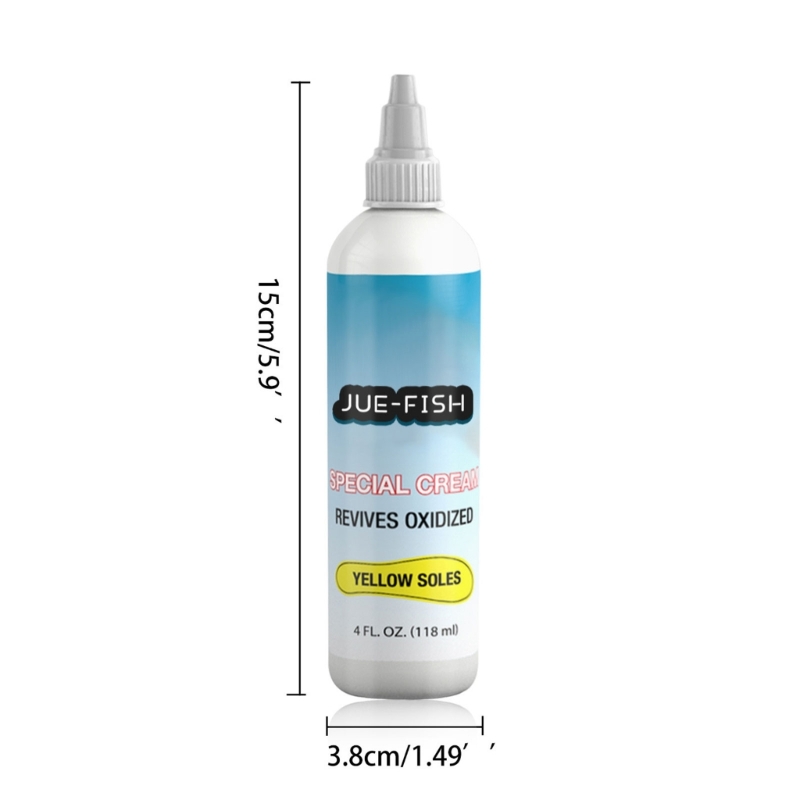 118ml White Shoes Cleaning Sol - đánh giá và giá Sole Edge Whitener