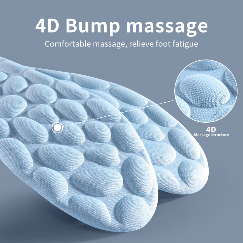 Foot Massage Insole Breathable - đánh giá và giá Insole Memory Foam
